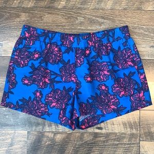 J.Crew Floral Linen Shorts